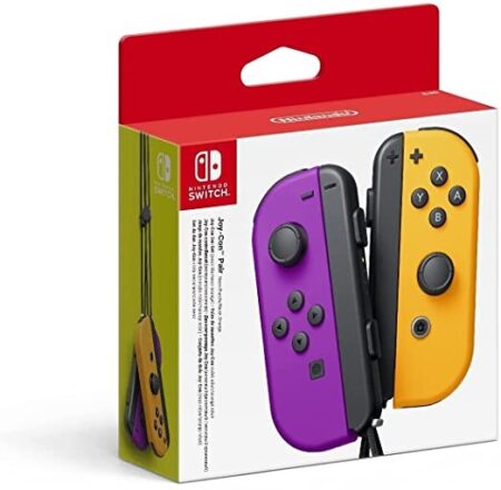 Nintendo Switch Joycons Orange/Purple