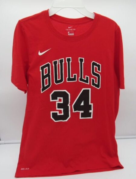 Nike Boys' NBA Wizards Carter Jr. #34 - Large - Red