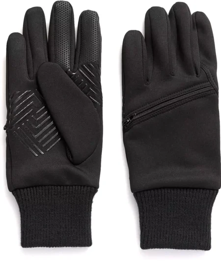 Igloos Men's Stretch Fleece Touch Gloves - Medium/Large
