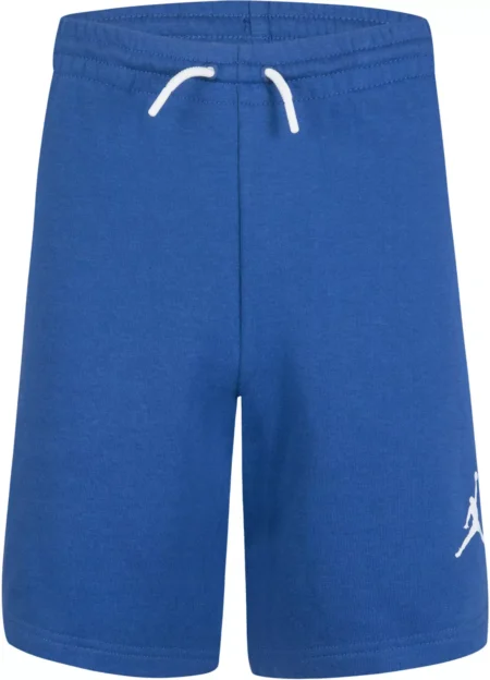 Jordan Boys' Jumpman Essential Fleece Shorts - Dark Marina Blue