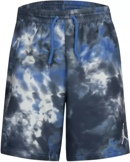 Jordan Boys' Essentials Smoke Dye Shorts - Small - Black