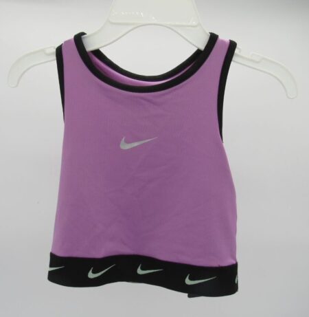 Nike Girls' Sports Bra - Size 6 - Violet Shock