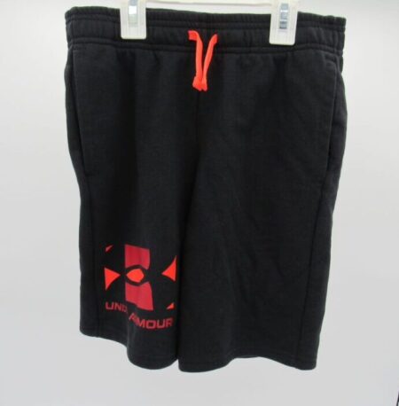Under Armour Boys' Rival Terry Shorts - Medium - Black