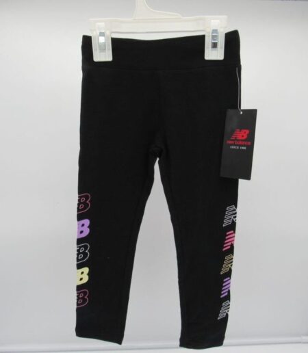 New Balance Girls' Leggings -Size 4T - Black