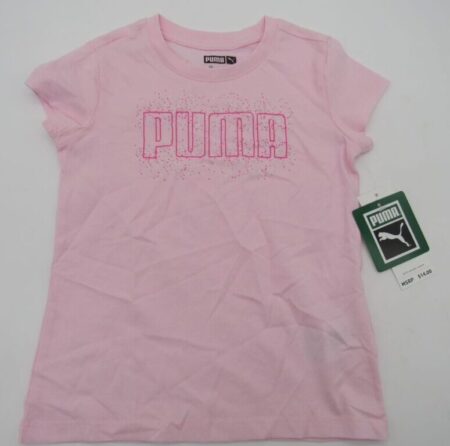 Puma Girls' Power Pack Shirt -Size 2T - Cherry Blossom