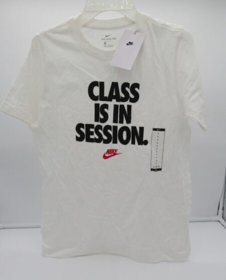 Nike Boys' Sportswear T-Shirt - Large - Class in Session