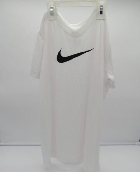 Nike Boys' Legend Dri-FIT V-Neck Graphic T-Shirt L - White w/ Black Wing