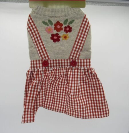 Lake & Trail Pet Dress L (24-31") - Checkered