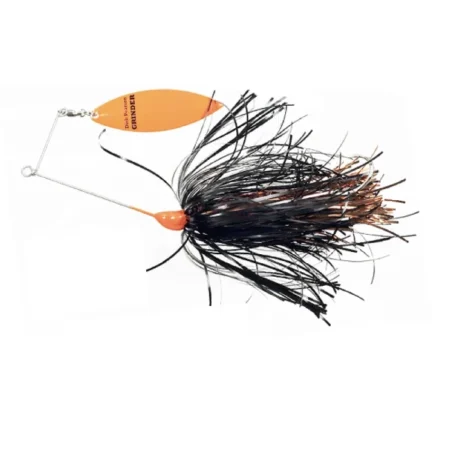 Eric Grinder - Big Flash Spinnerbait 2oz Black & Orange