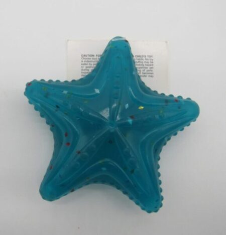 Summer Dog Toy - Starfish Blue