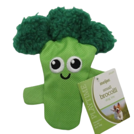 Broccoli Dog Toy
