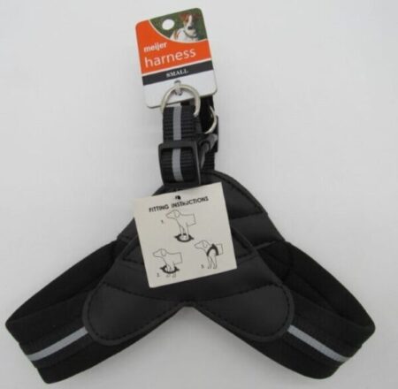 Black Step-In Dog Harness Small (5/8)