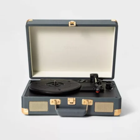 Suitcase Turntable - heyday Night Gray