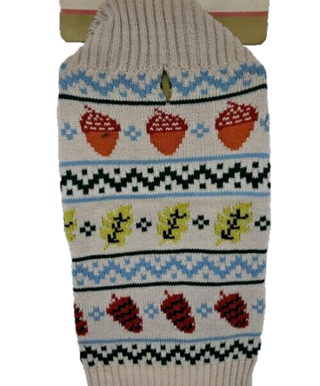 Lake & Trail Dog Sweater - Acorns