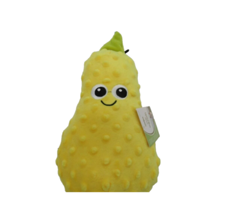 Large Squash Plush Dog Toy