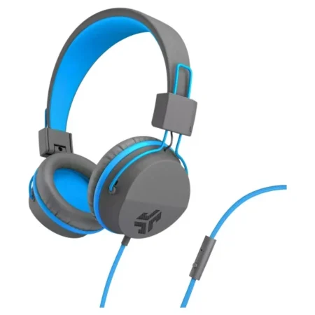JBuddies Studio Wired Kids Headphones - Blue/Gray