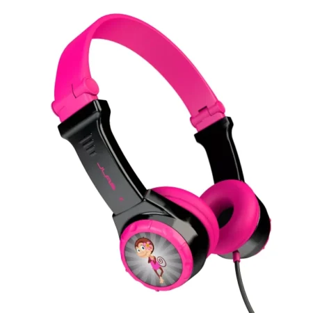JLab JBuddies Wired Folding Kids Headphones - Pink (JK2-PNKRTL)