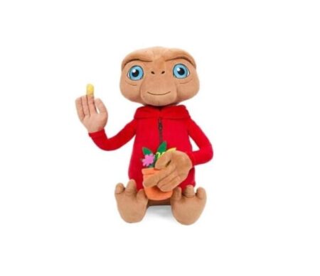 E.T. - 13" Medium Plush - E.T. Red Jacket with Light Up Finger