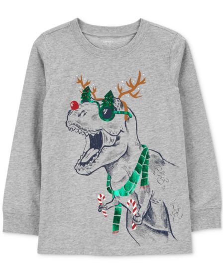 Carter's Big Boys Dinosaur Graphic Cotton Jersey T-shirt