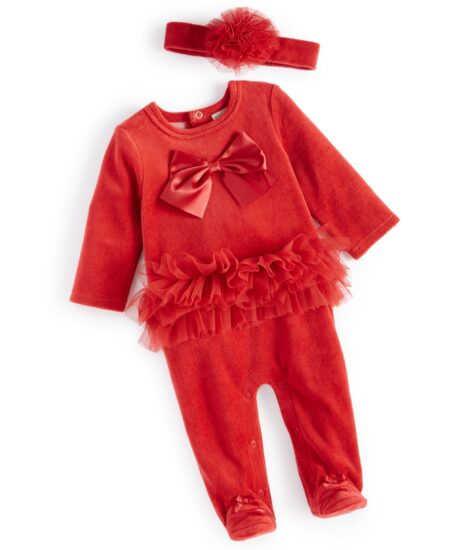 First Impressions Baby Girls Ballerina Coverall