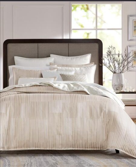 Hotel Collection Metallic Strie Comforter Set