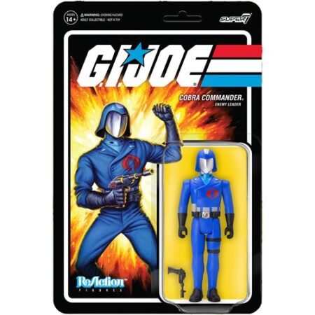 G.I. Joe ReAction Cobra Commander Figure