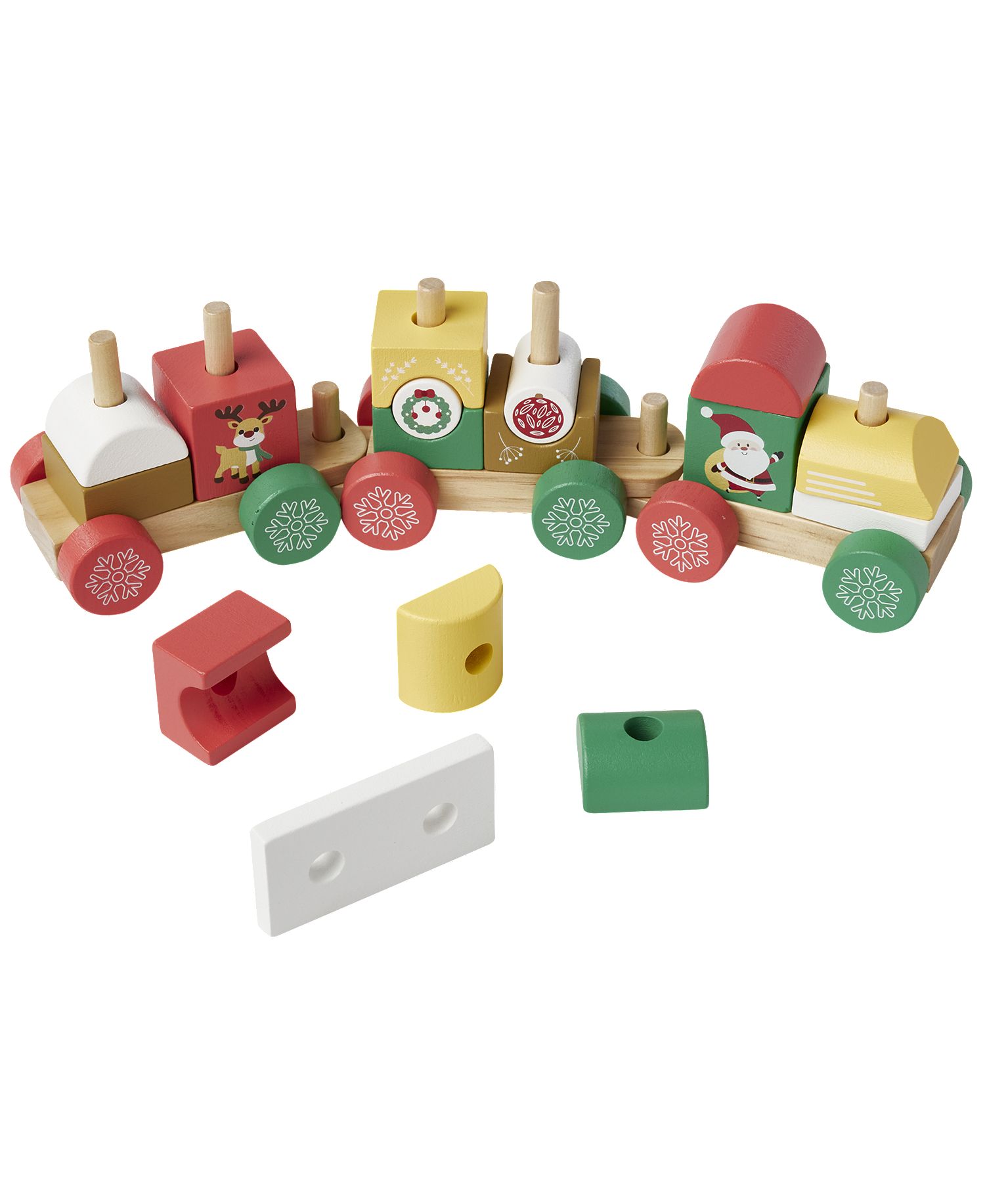 Holiday Stacking Train by Imaginarium - Image 4