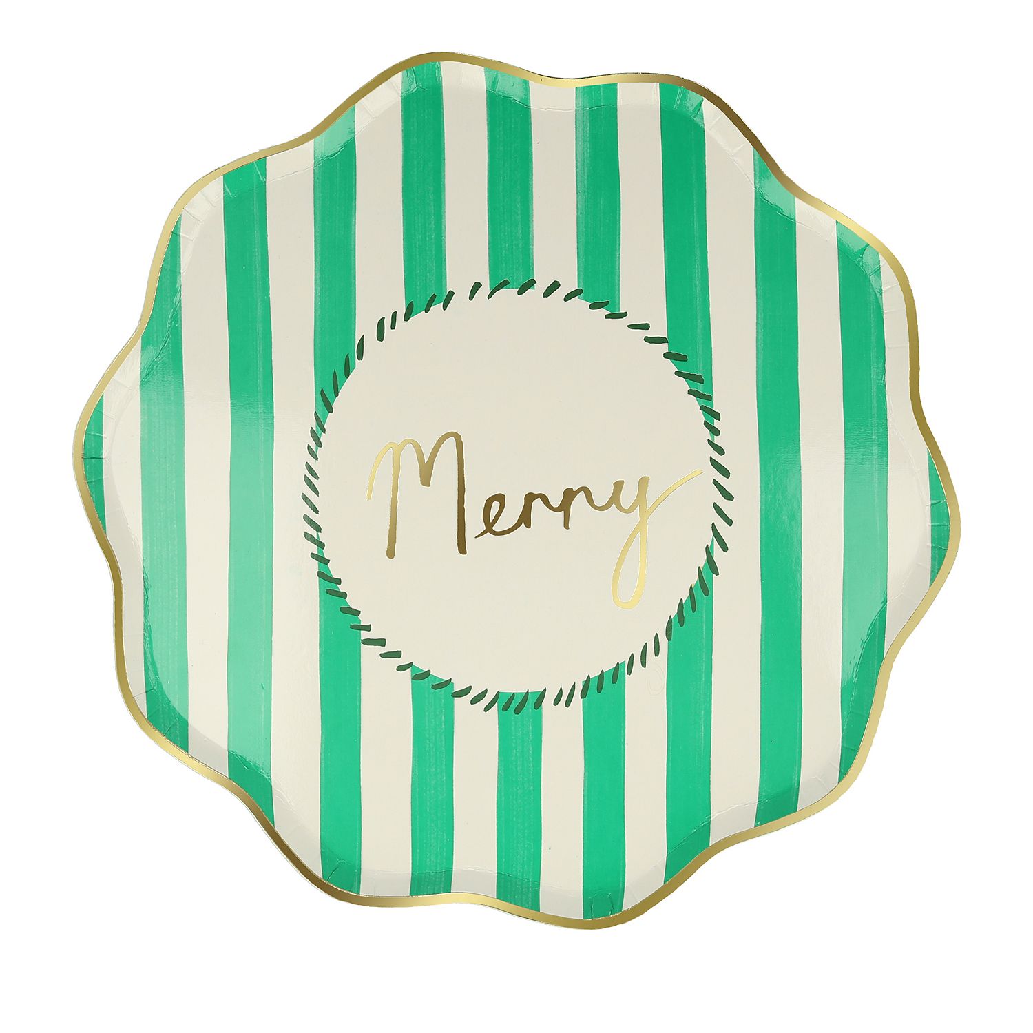 Meri Meri Jolly Stripe Paper Dinner Plates (8 Count) - Image 5