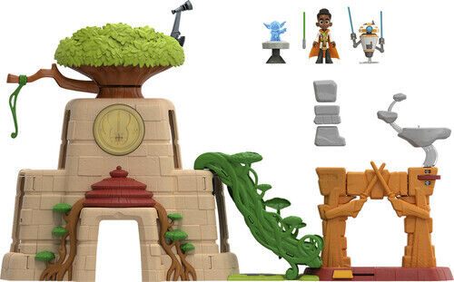 Star Wars Tenoo Jedi Temple Playset by Young Jedi Adventures - Image 3