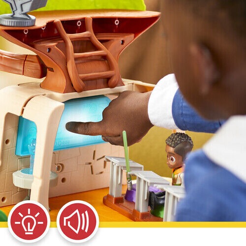 Star Wars Tenoo Jedi Temple Playset by Young Jedi Adventures - Image 6