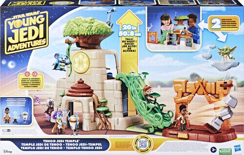 Star Wars Tenoo Jedi Temple Playset by Young Jedi Adventures - Image 8