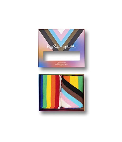 Happy Socks × Phluid 2-Pack Socks Gift Set - Pride Collection