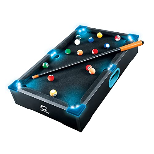 Glow-in-the-Dark Mini Billiards Set by Cipton Sports