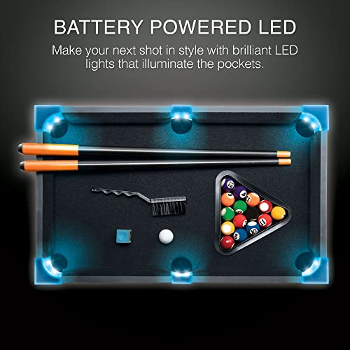 Glow-in-the-Dark Mini Billiards Set by Cipton Sports - Image 2