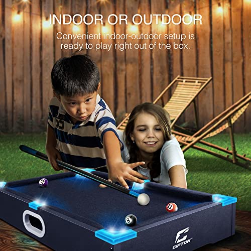 Glow-in-the-Dark Mini Billiards Set by Cipton Sports - Image 4