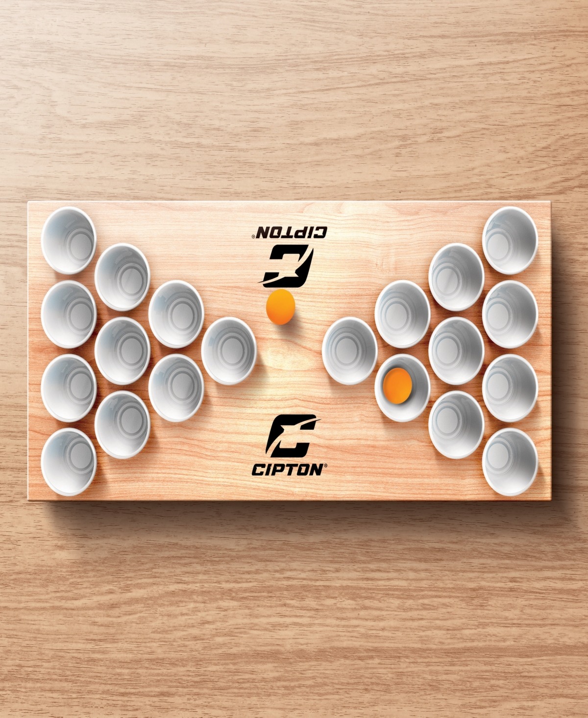 Cipton Sports Tabletop Cup Pong Set - Image 2