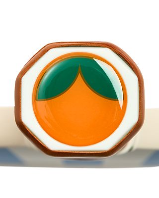 Tangerine Kona Stripe Pickleball Paddle - Image 3
