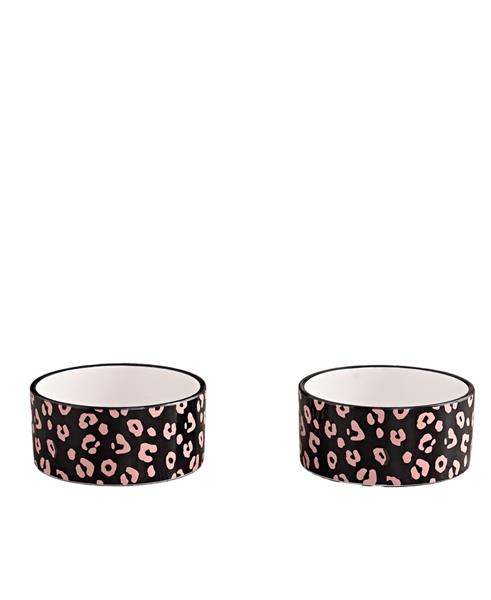 Juicy Couture "Give Me Treats" Ceramic Pet Bowl Set