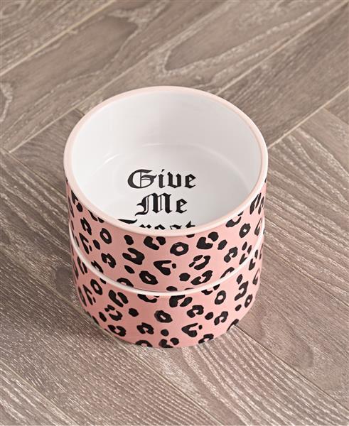 Juicy Couture "Give Me Treats" Ceramic Pet Bowl Set - Image 8