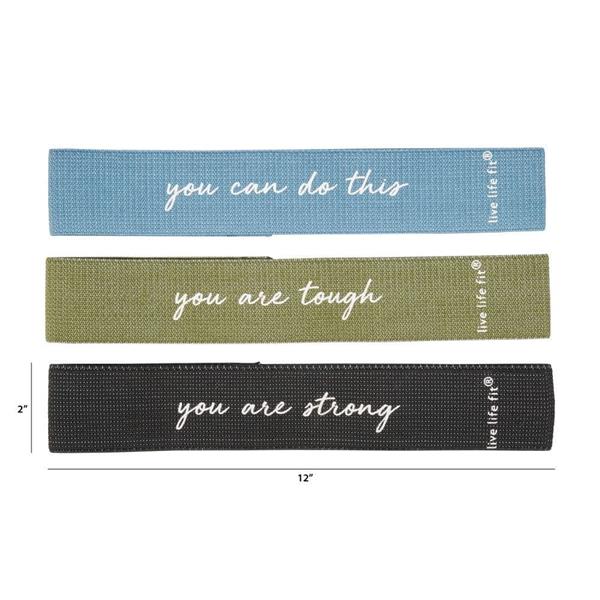 Fitlosophy 3-Pack Fabric Resistance Bands - Image 4
