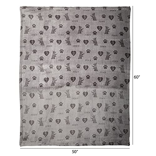 Juicy Couture Scotties Paw Pet Throw Blanket - Image 2
