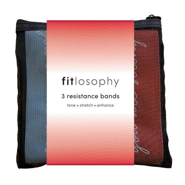 Fitlosophy 3-Pack Fabric Resistance Bands - Image 5