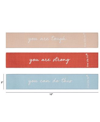 Fitlosophy 3-Pack Fabric Resistance Bands - Image 8