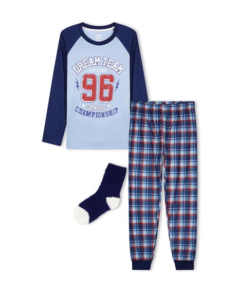 Max & Olivia Big Boys Pajama with Socks